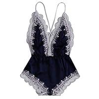 Algopix Similar Product 3 - KANGMOON Women Sleepwear with LaceLike