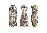 Algopix Similar Product 12 - OMA Set Of Three African Decorative