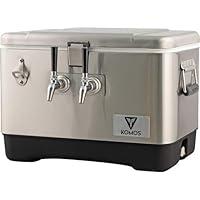 Algopix Similar Product 5 - Komos 2 Tap Stainless Steel Draft Box