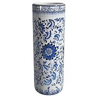 Algopix Similar Product 14 - Oriental Furniture 24 Floral Blue 