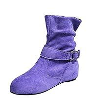 Algopix Similar Product 16 - Cowboy Boots for Women Fringe Round Toe