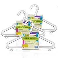 Algopix Similar Product 14 - Delta White Nursery Hangers 30 Pack For