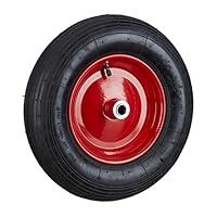 Algopix Similar Product 15 - Relaxdays Wheelbarrow Tyre 480 4008