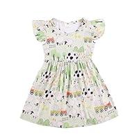Algopix Similar Product 16 - ZLCHYJ Toddler Girl Casual Dress