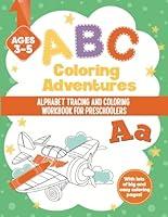 Algopix Similar Product 18 - ABC Coloring Adventures Alphabet