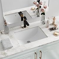 Algopix Similar Product 5 - Undermount Bathroom Sink Rectangle