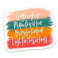 Algopix Similar Product 12 - Swaygirls religious stickers  Waymaker