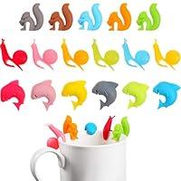 Algopix Similar Product 7 - Boao 36 Pieces Tea Bag Holders Silicone