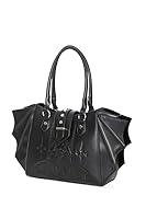 Algopix Similar Product 5 - Banned Black Bat Wing Gothic Handbag