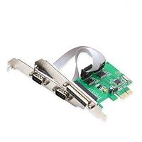 Algopix Similar Product 6 - IO Crest 2 Port Serial COM DB9 RS232