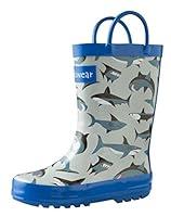 Algopix Similar Product 5 - OAKI Kids Rubber Rain Boots with