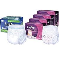 Algopix Similar Product 8 - LivDry Adult Incontinence Underwear