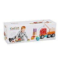 Algopix Similar Product 12 - Cubika 13982  Wooden Crane Truck