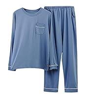 Algopix Similar Product 15 - Pajama Set for Men Long Sleeves