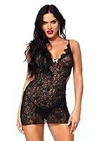 Algopix Similar Product 13 - Leg Avenue Womens Boudoir Rose Lace
