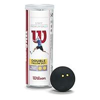 Algopix Similar Product 20 - WILSON Staff Squash Balls (3-Pack)