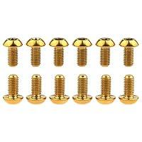 Algopix Similar Product 12 - Wanyifa 12Pcs Ti Titanium Bolts Torx