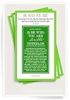 Algopix Similar Product 17 - Be Who You Are Scribble Notepad Set