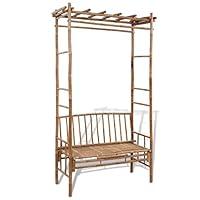 Algopix Similar Product 19 - vidaXL Garden Bench with Pergola 512