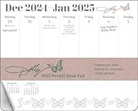 Algopix Similar Product 13 - Dolly Parton 2025 Weekly Desk Pad