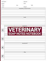 Algopix Similar Product 16 - Veterinary SOAP Notes Notebook