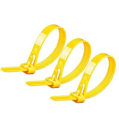 Click Reuseable Cable Ties - 10 Pack - Bunnings Australia