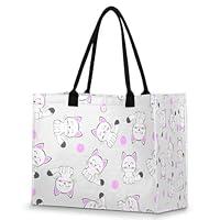 Algopix Similar Product 9 - POFATO Tote Bag for Women Cute Cat