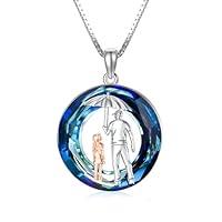 Algopix Similar Product 5 - Dorunmo Father Daughter Necklace from