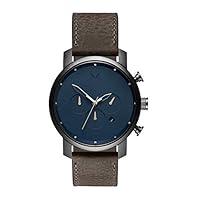 Algopix Similar Product 16 - MVMT Chrono Mens Watch 45 MM  Leather