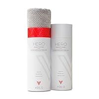 Algopix Similar Product 3 - VOLO Hero Luna Gray Hair Towel  Ultra