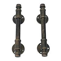 Algopix Similar Product 12 - Industrial Pipe Barn Door Handles and