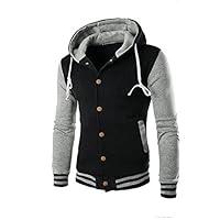 Algopix Similar Product 2 - JSPOYOU Men Coat Jacket Outwear Sweater