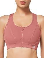 Algopix Similar Product 17 - Yvette Zip Front Sports Bra  High