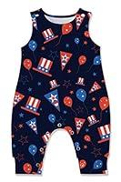 Algopix Similar Product 7 - Navy Blue Patriot Toddlers Bodysuits