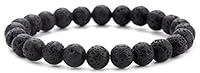 Algopix Similar Product 9 - Hamoery Men Women 8mm Natural Stone