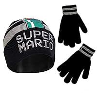 Algopix Similar Product 4 - Nintendo Winter Hat Kids Toddlers