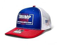 Algopix Similar Product 13 - Richardson USA MAGA Hat  Durable Hat