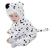 Algopix Similar Product 19 - UnisexBaby Flannel Romper Animal