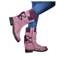 Algopix Similar Product 15 - Women Winter Snow Boots High Stretchy