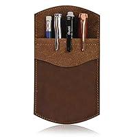 Algopix Similar Product 16 - Genuine Leather Pocket Protector 