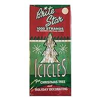 Algopix Similar Product 9 - Brite Star Tinsel Icicles 1000 Strands