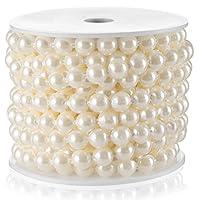 Algopix Similar Product 6 - HalfRound Pearl Bead Garland String 11