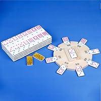 Algopix Similar Product 19 - YANMEIYA Mexican Train Domino Set