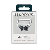 Algopix Similar Product 9 - Harrys Razor Blades 1 Pack of 4 in