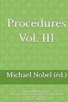 Algopix Similar Product 12 - Procédures: Vol. III (French Edition)