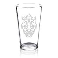 Algopix Similar Product 16 - Star Wars  Darth Maul  Etched Pint