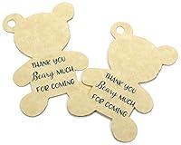 Algopix Similar Product 16 - Large Teddy Bear Favor Tags  Thank You