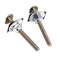 Algopix Similar Product 16 - DANCO Brass Closet Bolts with Nuts and