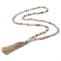 Algopix Similar Product 20 - BALIBALI 6MM Mala Beads Necklace