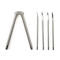 Algopix Similar Product 18 - Norpro Silver Nutcracker with Picks